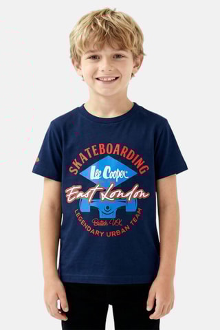 T-shirt - Marineblauw