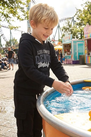 Sweat à capuche et pantalon - Noir