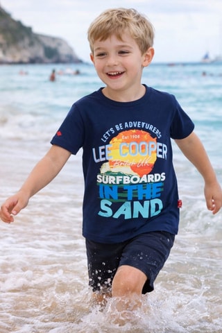 T-shirt - Marineblauw