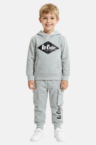 Sweater met Capuchon en Joggingbroek - Grijs