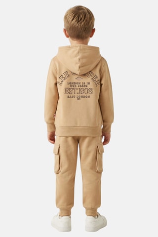 Sweater met Capuchon en Joggingbroek - Beige