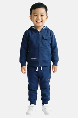 Sweat à capuche et jogging - Bleu marine