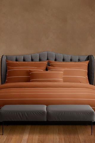 Lenzuolo sotto in raso di cotone 80 fili/cm² Uni - Marrone