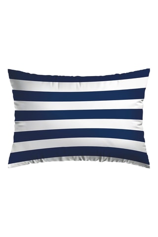 2 federe in raso di cotone 80 fili/cm² Horizon - Blu