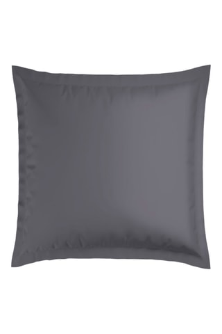 2 federe in raso di cotone Paisley - 
Grigio taupe