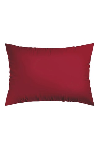 Federa in cotone 57 fili/cm² Just Sport - Rosso