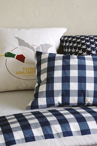 Federa in cotone 57 fili/cm² Togs - Taupe