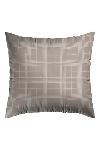 2 federe in percalle di cotone 80 fili/cm² - Taupe