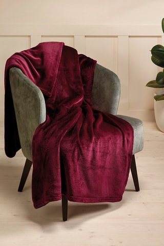 Maxi Plaid - Bordeaux - 180 x 220 cm