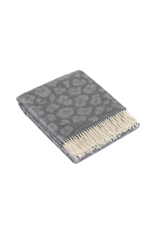 Plaid tessuto Manuel - 
Grigio