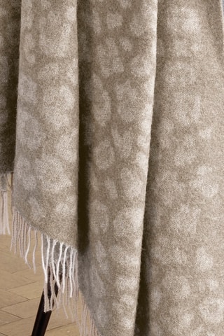 Plaid tessuto Manuel  - 
Taupe