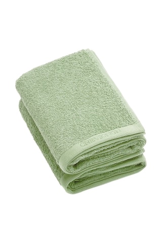 2 asciugamani - Verde prato - 50 x 100 cm