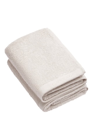 2 toalhas Esbranquiçado - 50 x 100 cm