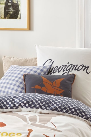 Copricuscino Togs Duck - 
Blu - 45 x 45 cm