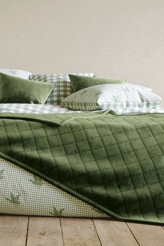 Copriletto Corduroy - Verde