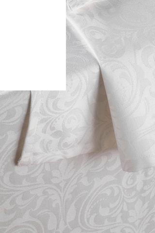 4 toalhas de tecido Jacquard Victorian - Branco - 50 x 50 cm