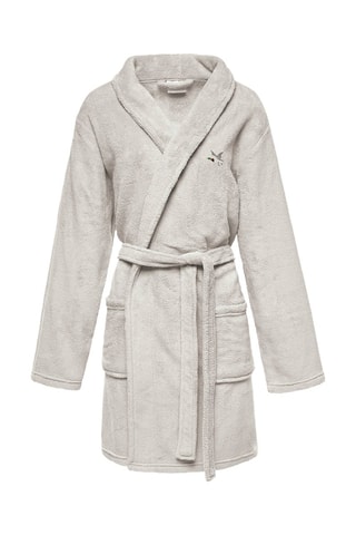 Accappatoio tinta unita - Grigio chiaro