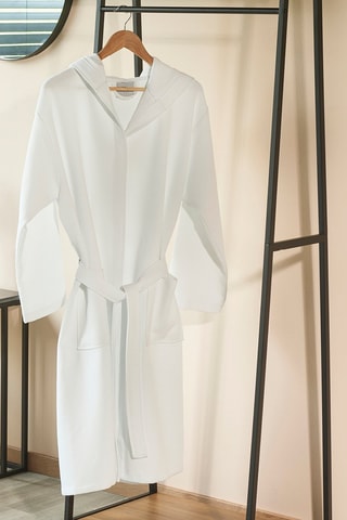 Roupão Colmeia - Branco