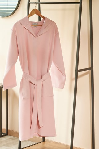 Roupão Colmeia - Rosa