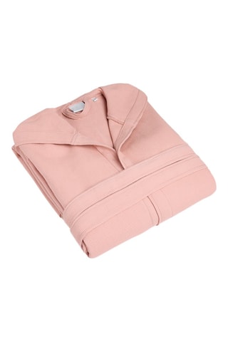 Roupão Colmeia - Rosa