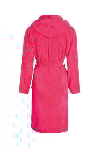 Roupão com capuz Fúcsia