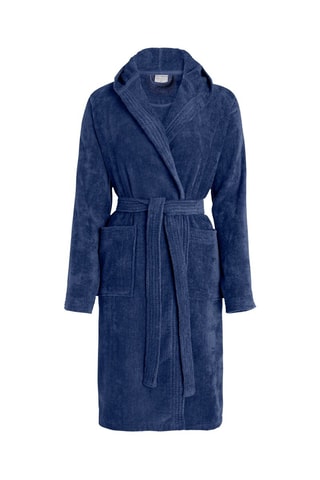 Accappatoio con cappuccio Uni - Navy