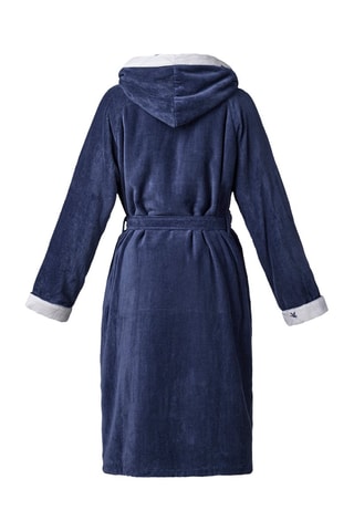 Accappatoio in velluto Canard Evy - Navy