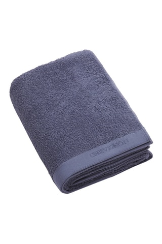 Telo bagno - Blu-grigio - 100 x 150 cm