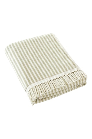 Telo mare a righe Cuba  - Verde - 90 x 180 cm