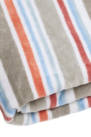 Telo mare - Grigio e rosso - 100 x 180 cm