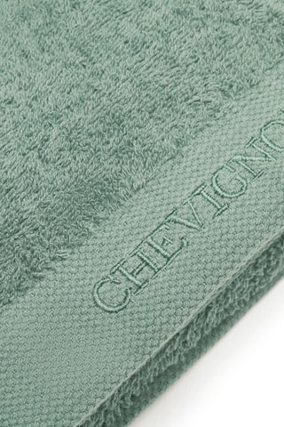 4 guanti da bagno - Verde bottiglia