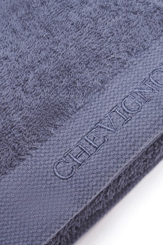 4 guanti da bagno - Blu-grigio