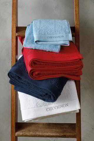 4 guanti da bagno Lagon - Celeste