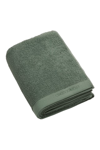 Telo bagno Lagon - Verde - 100 x 150 cm