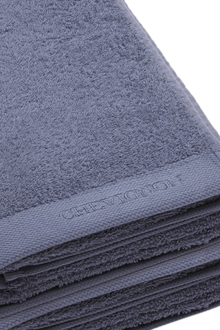 2 teli doccia Lagon - Blu - 70 x 140 cm