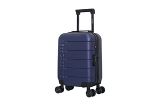 Valise cabine low cost (XS) Aigle - 46 cm  - Noir, rouge, bleu et argenté