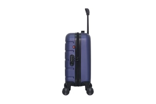 Valise cabine low cost (XS) Aigle - 46 cm  - Noir, rouge, bleu et argenté