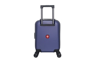 Valise cabine low cost (XS) Aigle - 46 cm  - Noir, rouge, bleu et argenté