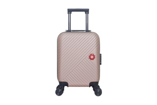 Valise cabine low cost (XS) Spiez - 46 cm - Noir, rouge, rose, doré et argenté