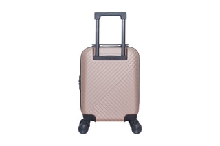 Valise cabine low cost (XS) Spiez - 46 cm - Noir, rouge, rose, doré et argenté