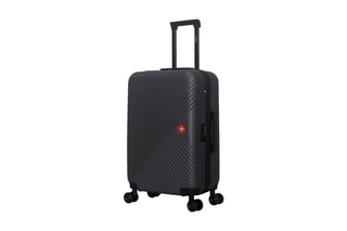 Valise semaine (M) Spiez - 65 cm  - Noir, rouge et argenté