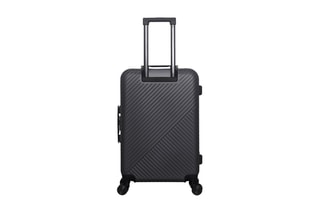 Valise semaine (M) Spiez - 65 cm  - Noir, rouge et argenté