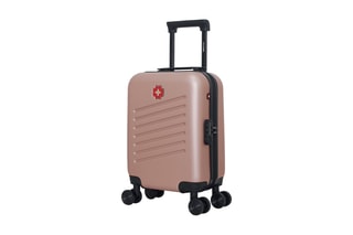 Valise cabine low cost (XS) Zurich - 46 cm  - Noir, rouge, rose, doré et argenté