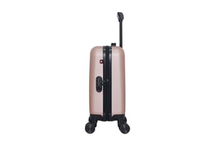 Valise cabine low cost (XS) Zurich - 46 cm  - Noir, rouge, rose, doré et argenté