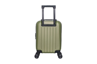 Valise cabine low cost (XS) Rüti - 46 cm  - Noir, rouge, vert et argenté