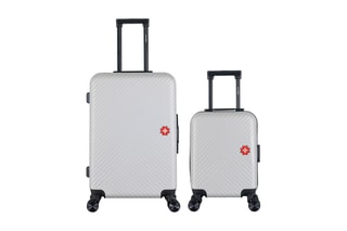 Valise XXS et valise semaine (M) Spiez - 46/65 cm - Gris