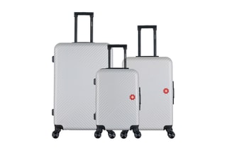 Set de 3 valises Spiez (S/M/L) - 46/65/75 cm - Gris