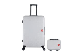 Valise grand volume et vanity Spiez (L/K) - 75/30 cm - Gris