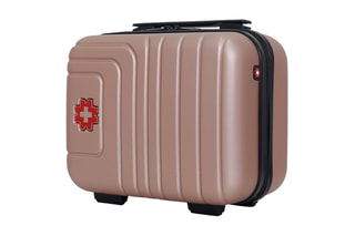 Vanity Rüti K - 23 cm  - Rouge, rose, doré et argenté