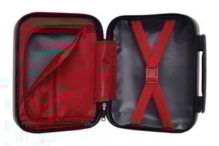 Vanity Aigle K - 23 cm  - Noir, rouge, rose, doré et argenté